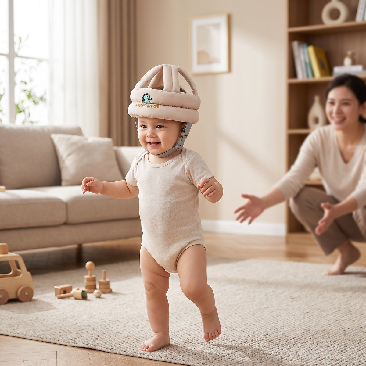 CASCO DE SEGURIDAD PARA BEBÉS QUE APRENDEN A CAMINAR